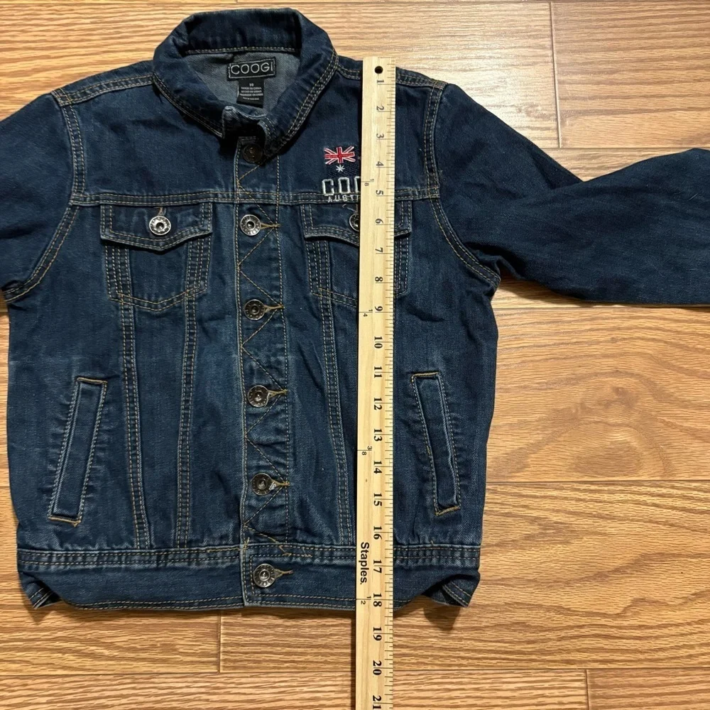 y2k 2000s COOGI Australia World Championship Denim Jacket Youth 10